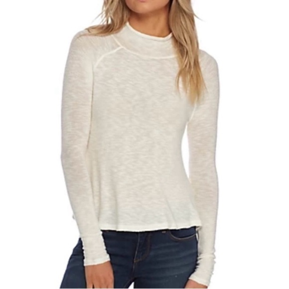 Intimately Free People Weekends Snuggle Long Sleeve Top Size M NWT - Picture 1 of 8